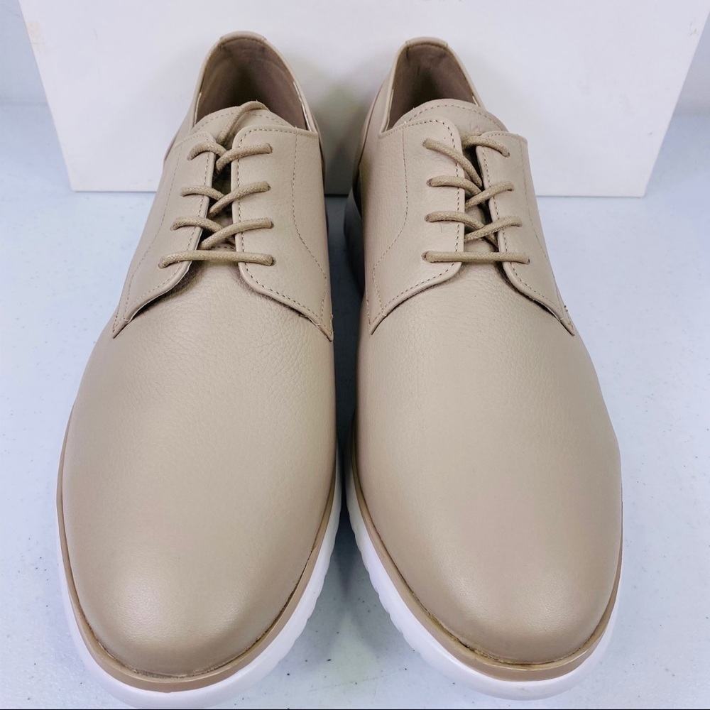 CALVIN Klein Teodor Soft Tumbled Leather Sneakers - Picture 6 of 12